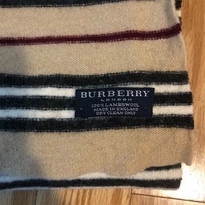 Burberry Plaid Scarf